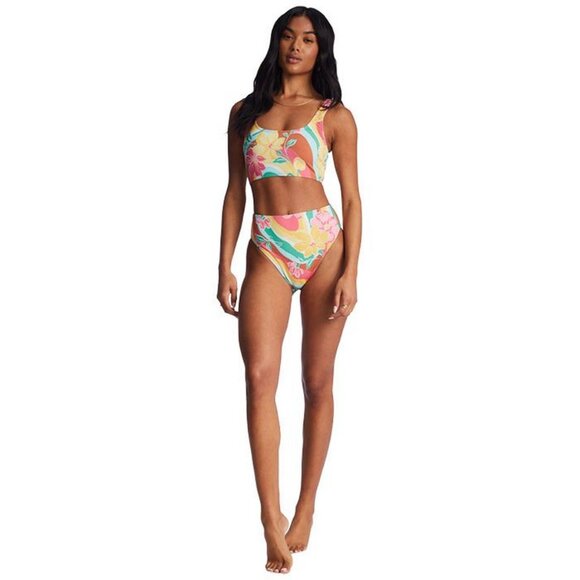 NWT Billabong Chasin Sunbeams High Rise Bikini Bottom size S - Picture 4 of 12